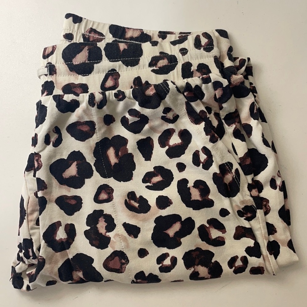 Leopard pajama pants